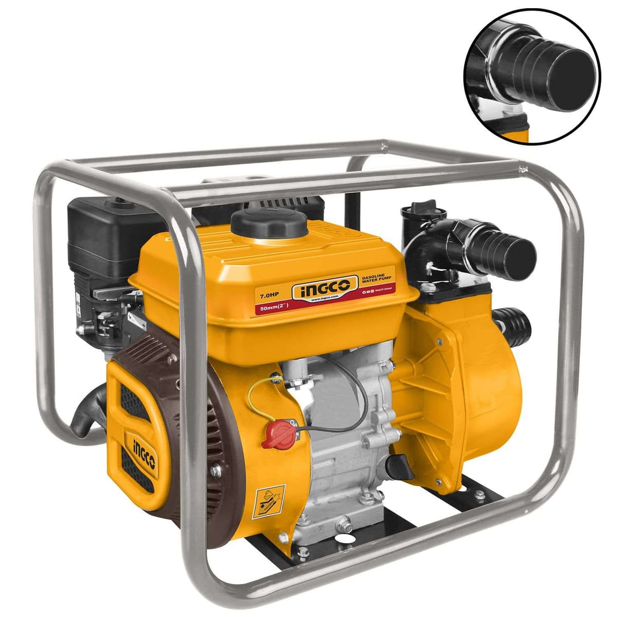 Bomba achicadora de 2 plg 7 hp