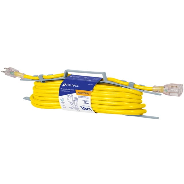 Extension amarilla electrica 15 m